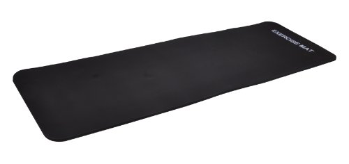 Yogamatte Pilates Gymnastikmatte EXTRA-dick 190 x 60 x 1,5 cm schwarz