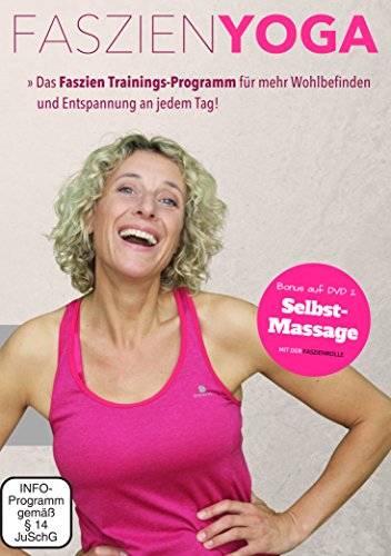 FASZIEN YOGA BASICS – Ein Grundkurs für mehr Wohlbefinden und Entspannung an jedem Tag. Mit Fokus auf einen starken und entspannten Rücken plus einem strafferen Bindegewebe! (2 DVDs)